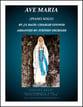 Ave Maria (for Piano Solo) piano sheet music cover